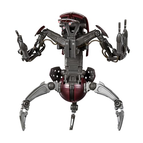 Hasbro Star Wars Black Series Droideka Destroyer Droid, Star Wars: The Phantom Menace Deluxe Collectible Item 15cm Action Figure F9546 Authentic