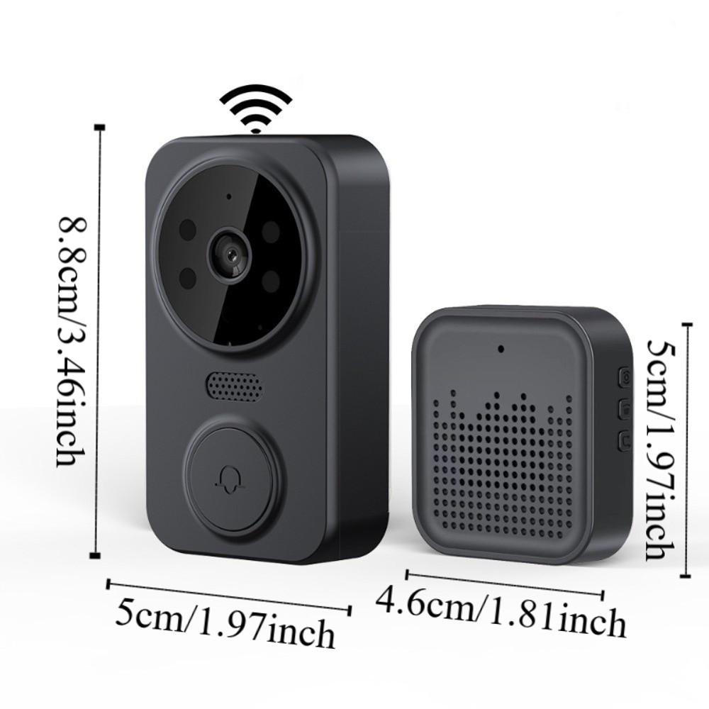 Electronic Cat Eye Visual Intercom Doorbell Night Vision Smart Home Door Bell  Household