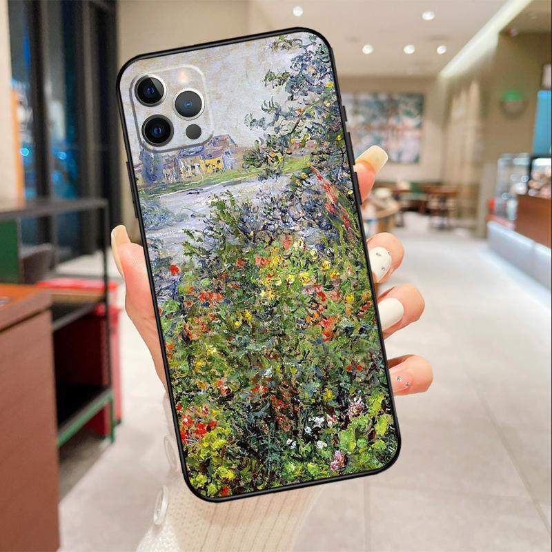 Claude Monet Phone Case For iPhone 17 16 15 14 13 11 12 Pro Max Mini 16 Plus 16e 17 Air Protective Cover