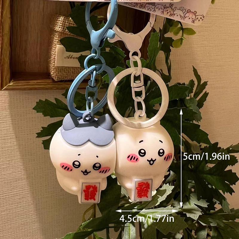 Chiikawa Magnetic Pendant Anime Hachiware Cute Girl Creative Magnetic Anti Lost Keychain Couple Backpack Pendant Decoration Gift