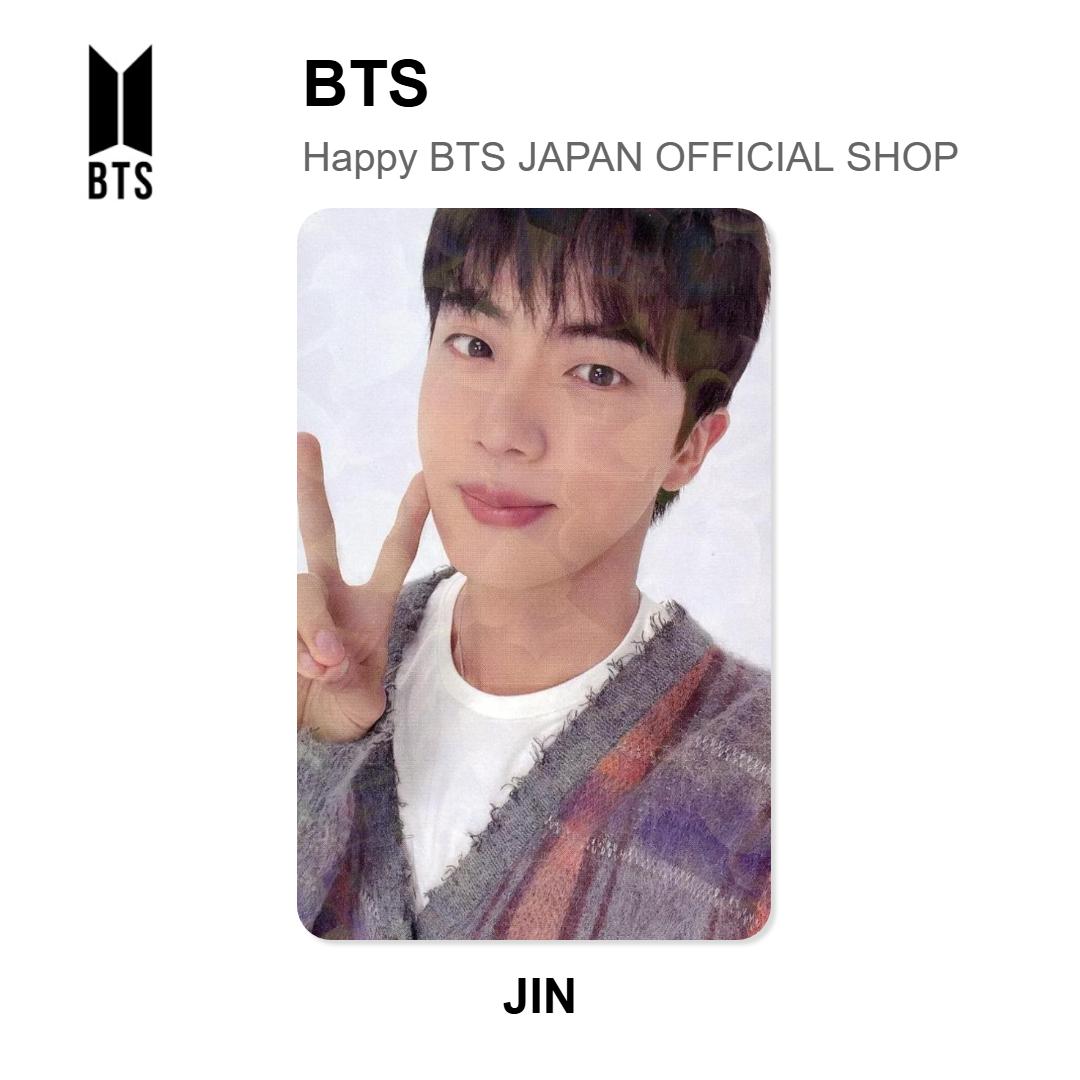 BTS Happy BTS JAPAN OFFICIAL SHOP Official Photocard Jin 02