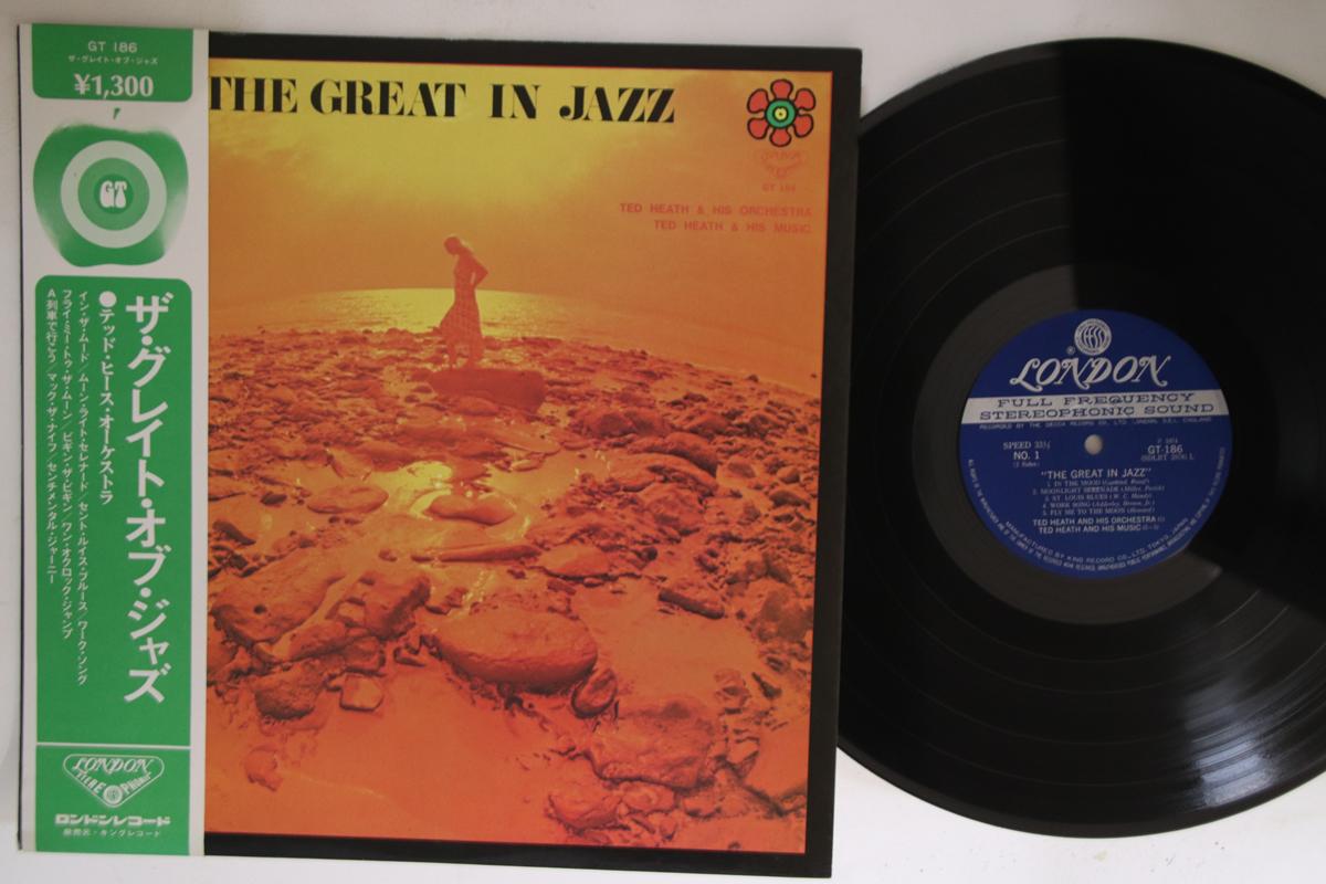 

LP Record TED HEATH - Great In Jazz GT186 LONDON Japan Obi Jazz Used