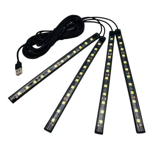 

Світлодіодна стрічка LISPHOS, Автотовари, Підлогове освітлення, Атмосферне освітлення, 4 штуки (Рожевий Фіолетовий)