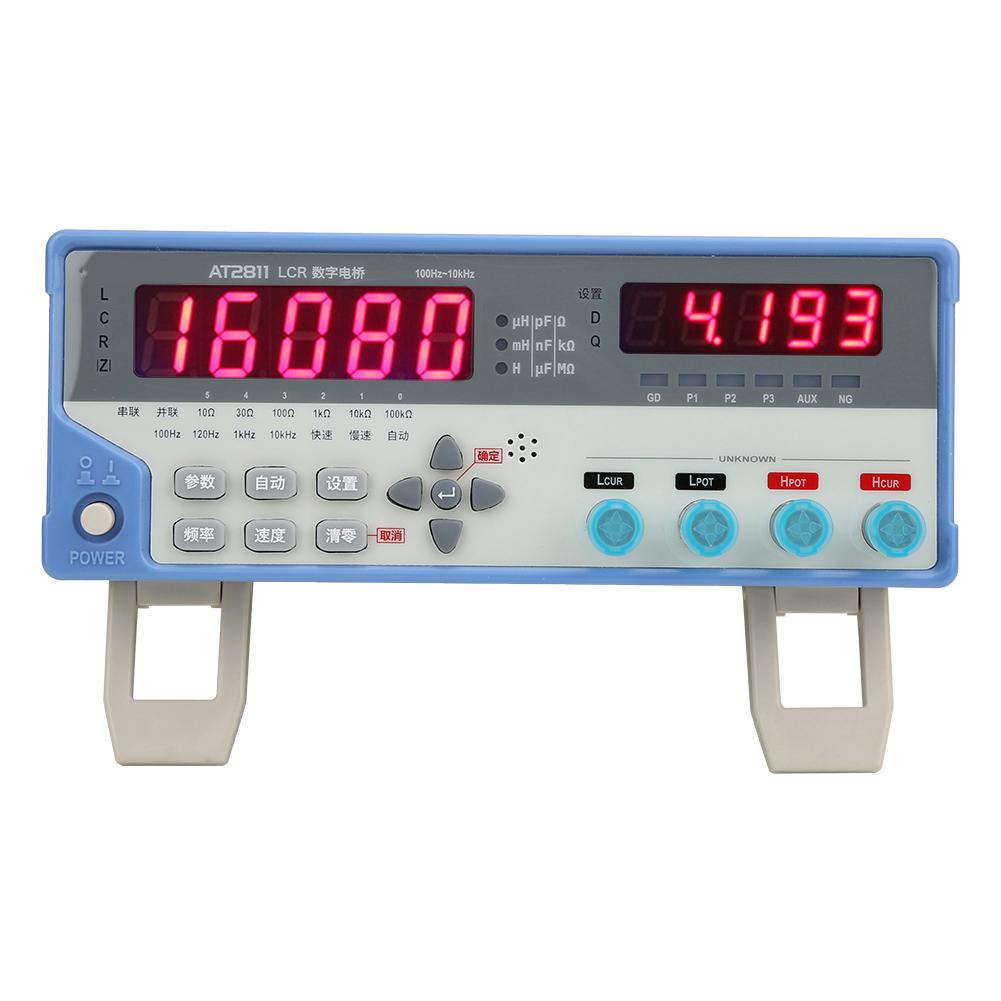 AT2811 Digital LCR Bridge Meter Tester Capacitance Measuring Instrument110V US Plug