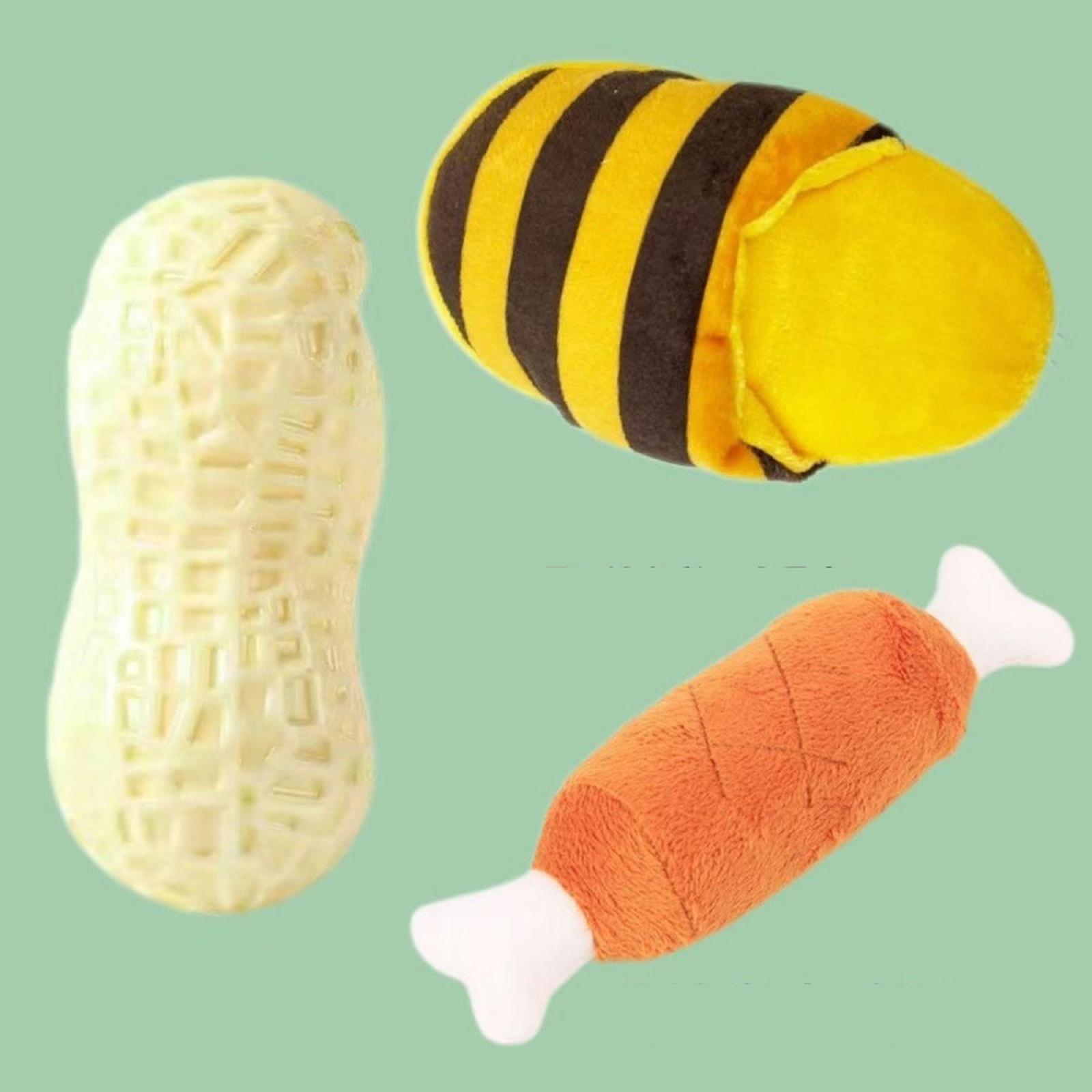 

Squeaky Dog Toys for Small Medium Dogs Boredom Relief Chew Toys one size