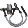 1 Pair Wheel Pull Rope Abdominal Pull Rope Latex Fitness Exercise Stretch Pull Ropes Abdominal Wheel Accessories