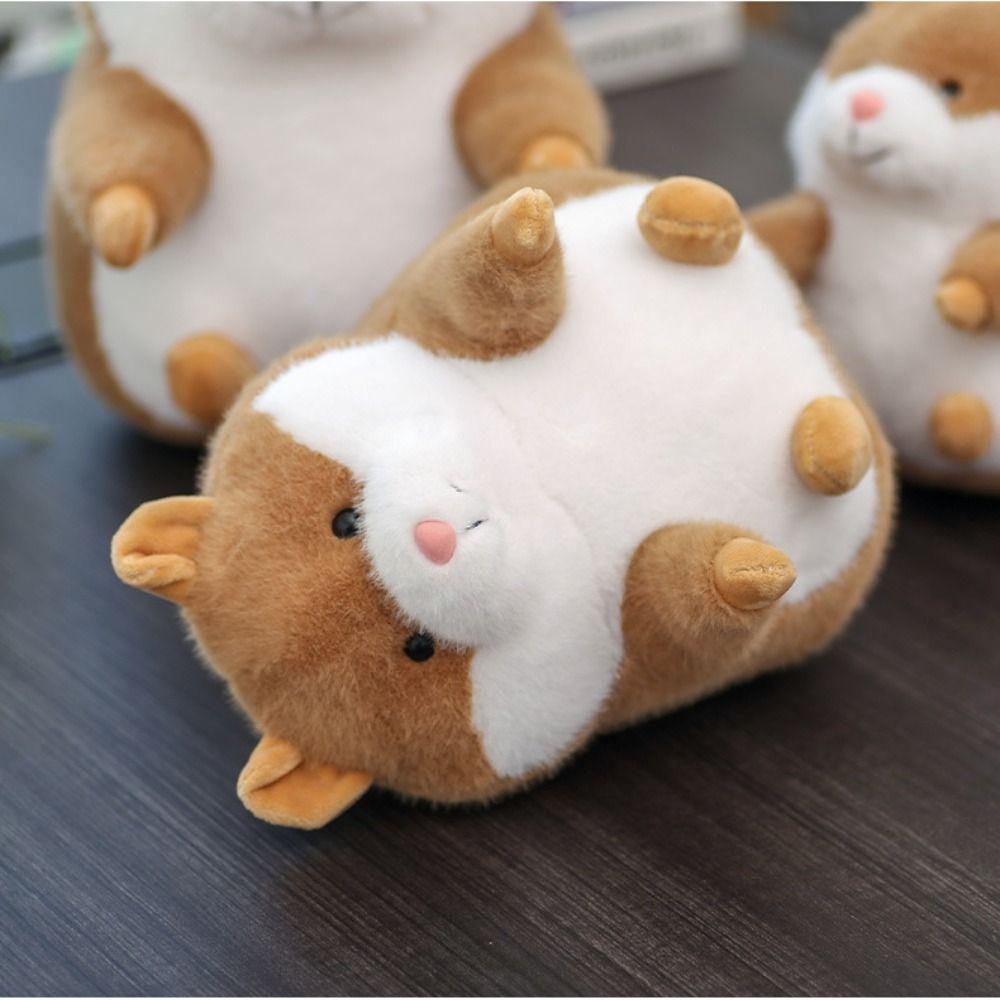 PP Cotton Hamster Plush Toys Lifelike Hamster Stuffed Toy Animal Mouse Plush Pillow  Children Girl