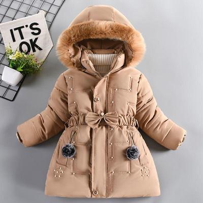 Girl's Cotton Padded Jacket Down Children's Cotton Padded Jacket