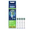 ORIGINAL Cross Action Elektrische Zahnbürste Weiche Ersatz-Bürstenköpfe Für Vitality, Pro, Smart Serie, 4 Nachfüllpackungen