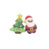 Santa Claus PU Slow Rebound Foam Ball Christmas Toy - Snowman & Reindeer Decompression