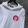8662 CHROME HEARTS New Spring and Autumn Plus-size Thin Style Classic Style Logo Hooded Sweatshirt for Couples