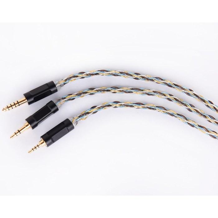 [JSHiFi-Quartet] 2-Pin to 4.4mm Upgrade Cable – Rare Earth Copper, Silver-Plated Copper, and Furukawa Copper Alloy – for Balanced IEMs