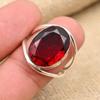 Red Garnet Natural Gemstone Jewelry  Handmade Ring 925 Solid Sterling Silver Gift For Her