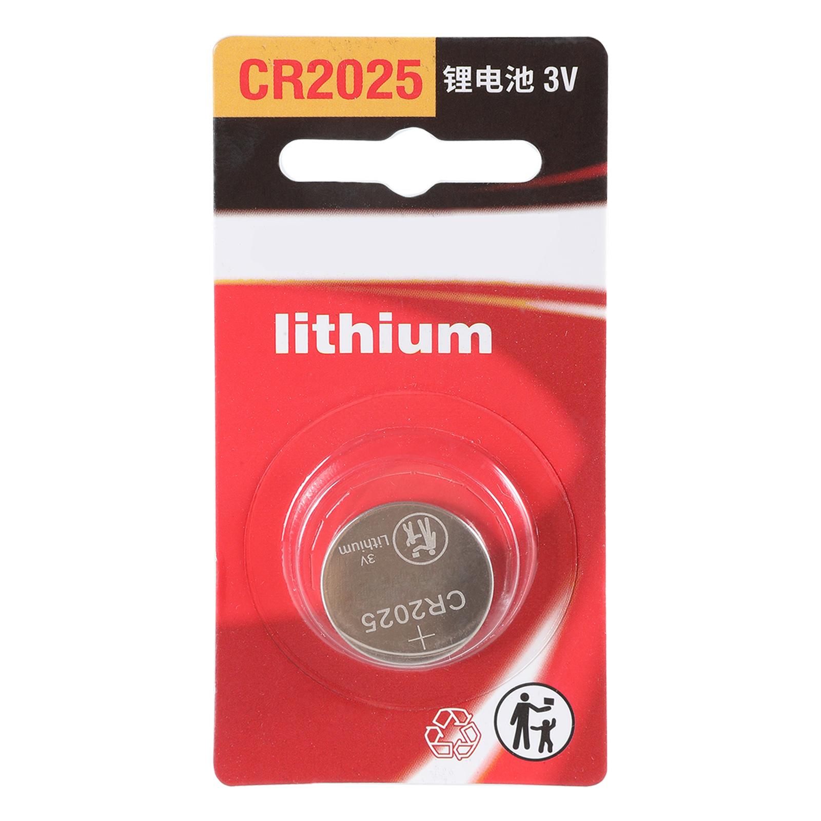 

CR2025 плоская круглая батарейка 3 В литиевая таблеточная батарейка для игрушек пультов дистанционного управления и электронных устройств