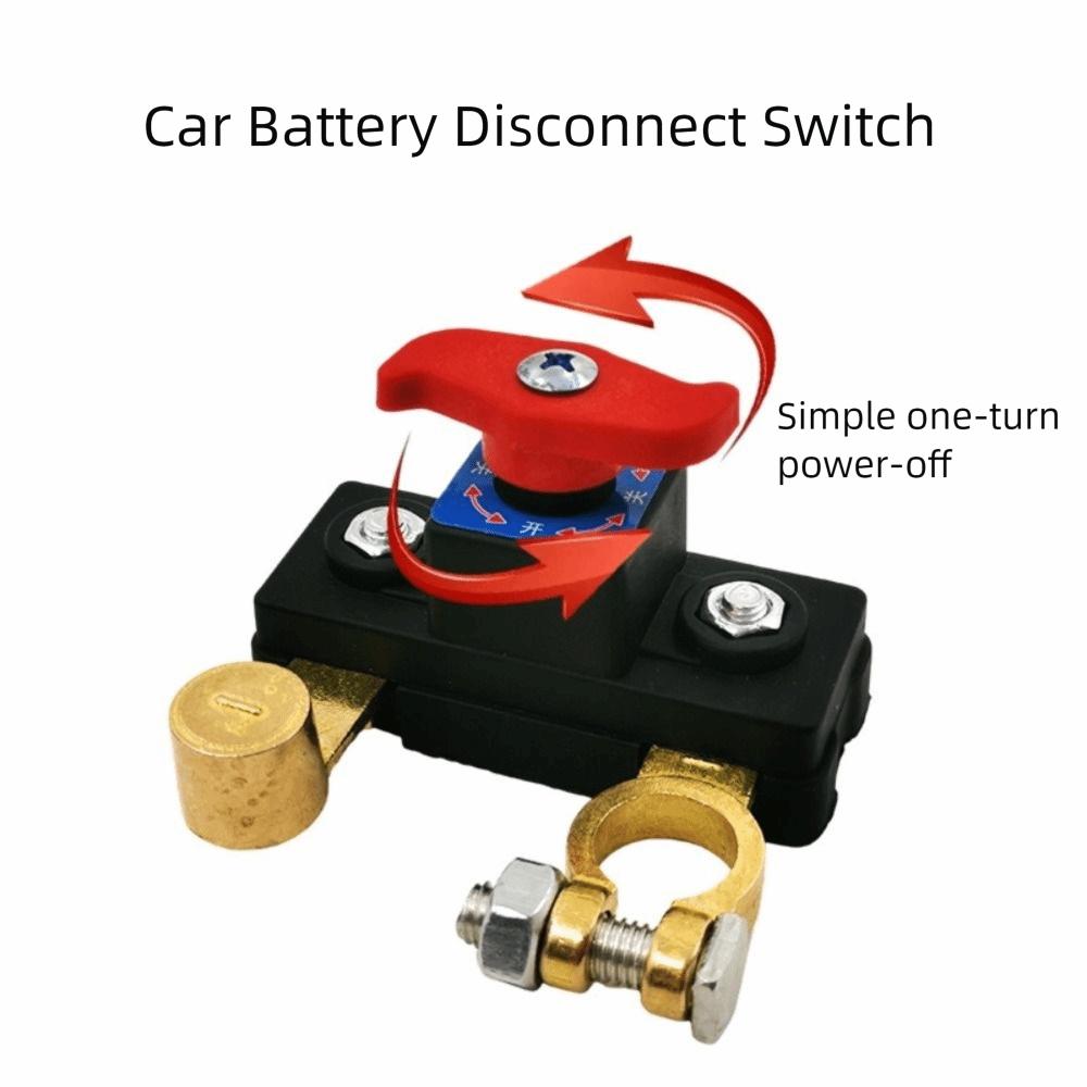 Manual Car Battery Disconnect Switch Automatic Battery Isolator Car Battery Maintenance