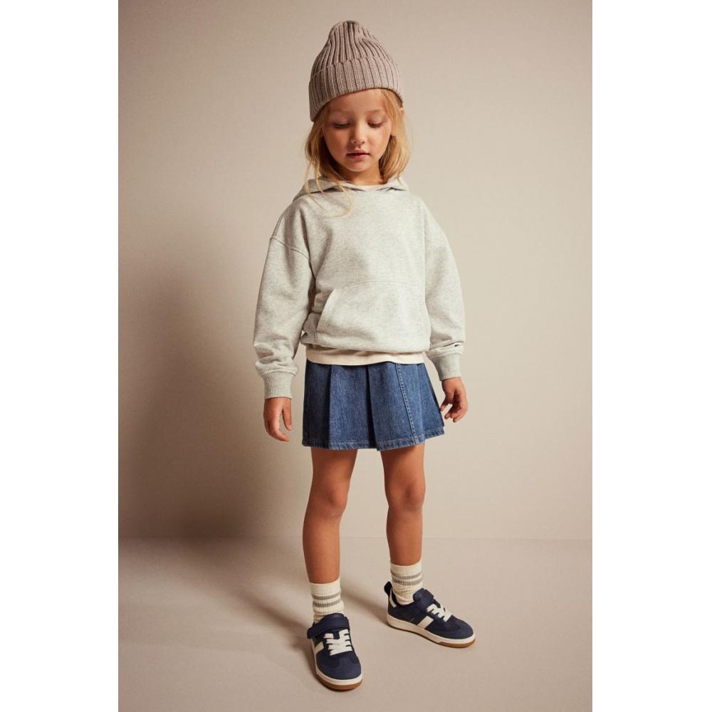 

Толстовка HM Oversized Светло-Серый Меланж