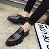 2025 Luxury Brand New Designer Shoes Men High Quality Casual Shoes Pointed Toe Men Dress Shoes Thick Soled Shoes Antiskid Shoe