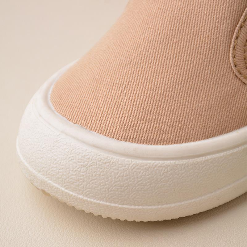Boys' Lazy Canvas Shoes with Soft Soles and Anti-Slip Function for Girls
