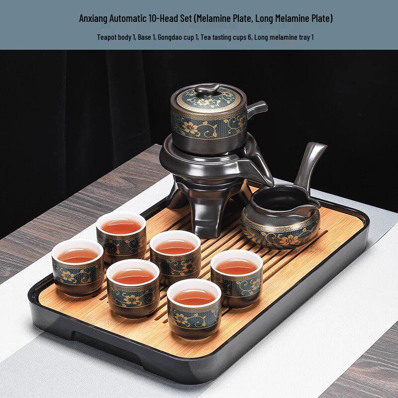 Qī Wēi Semi-Automatic Ceramic Tea Set
