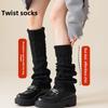 Pile Pile Socks for Women's Autumn and Winter Knitted Pile Pile Socks Make Legs Look Thinner, Thick Legs Versatile, Simple Leg Covers, Warm Socks