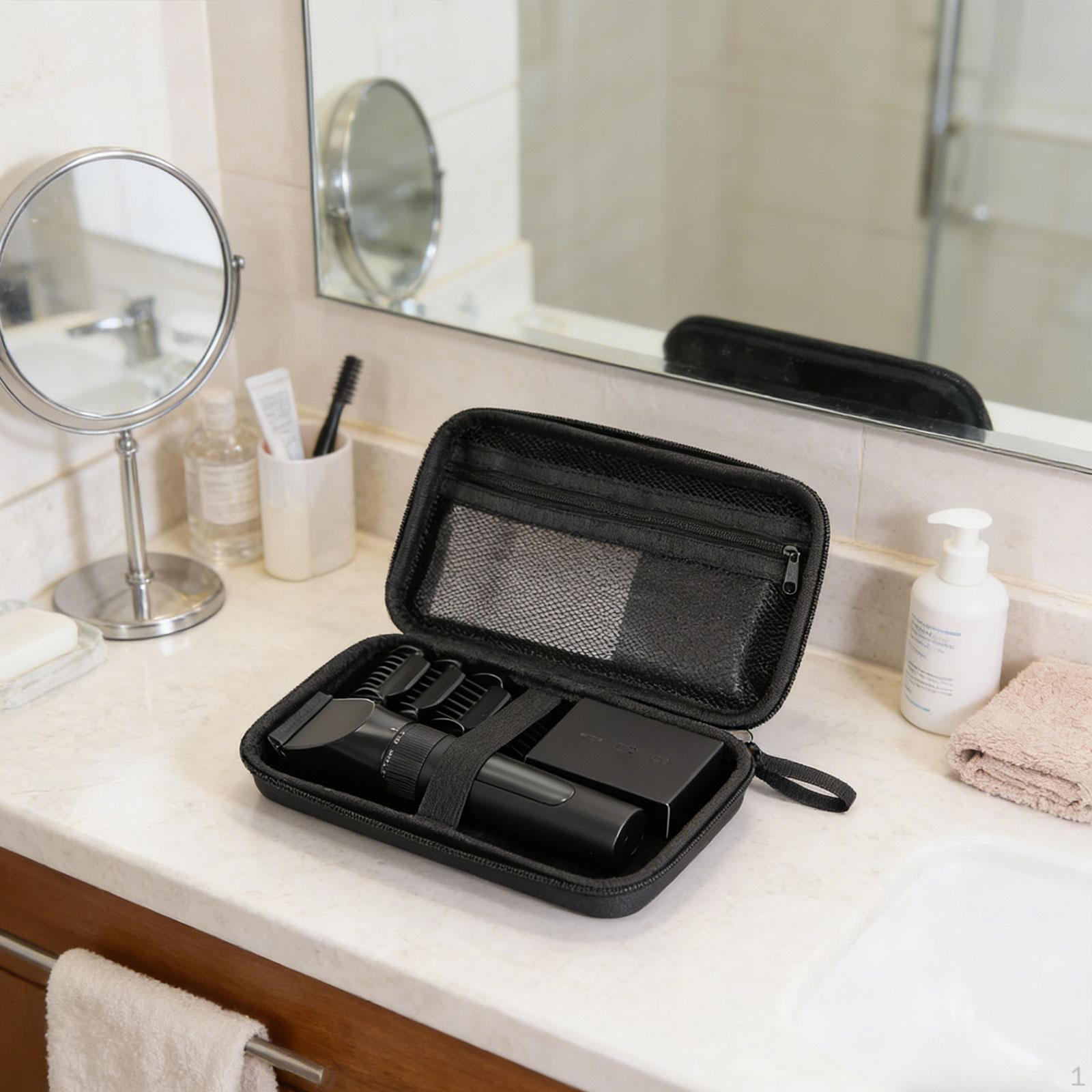 

Hair Cutting Barber Supplies Holder and Trimmer Bag Storage Organizer for Men