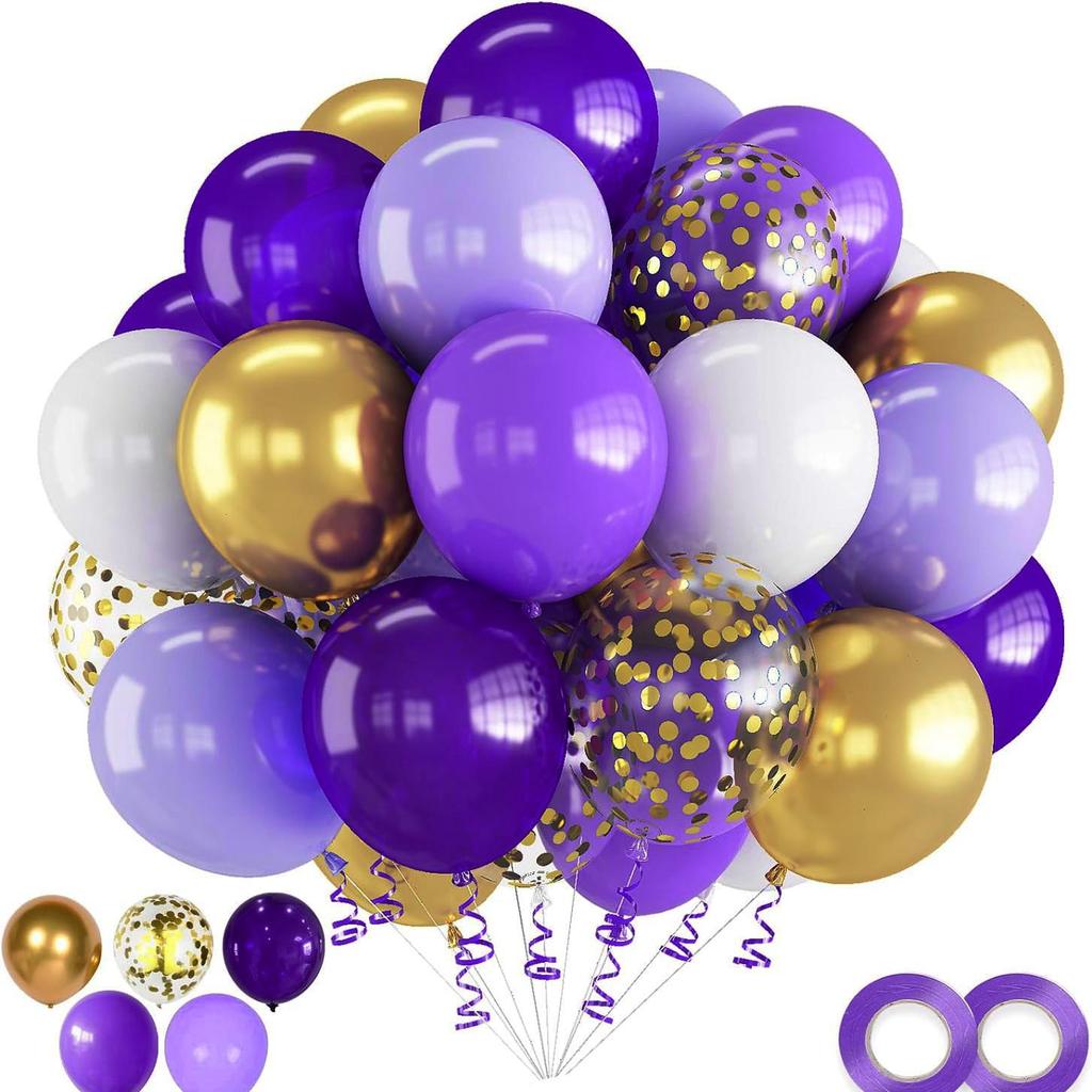 30-Piece Sequin Confetti Balloon Set for Christmas, Halloween, Birthday Decorations