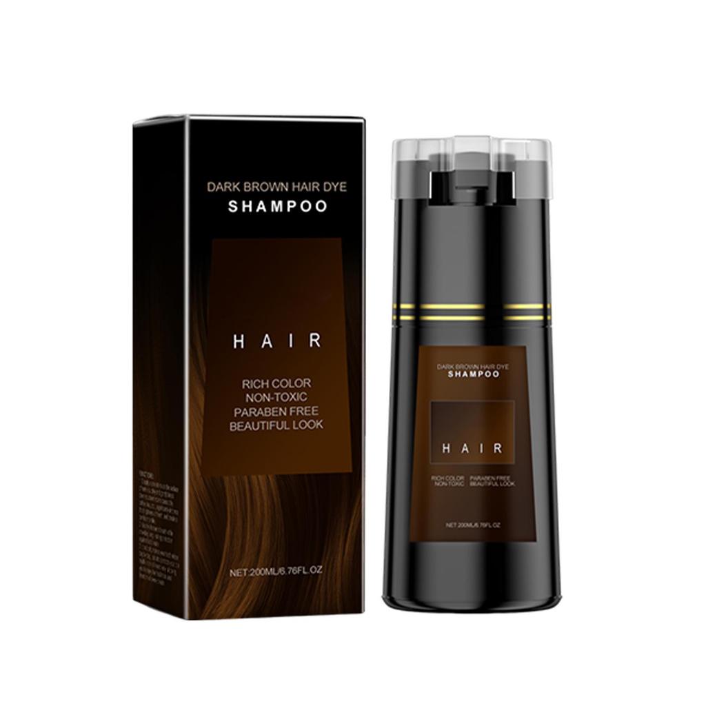 Shampoo Tinta per Capelli Estratto Vegetale Kua Jing: Nutriente, Delicato, Colorazione Facile per Capelli Vivaci, Lisci e Lucidi.