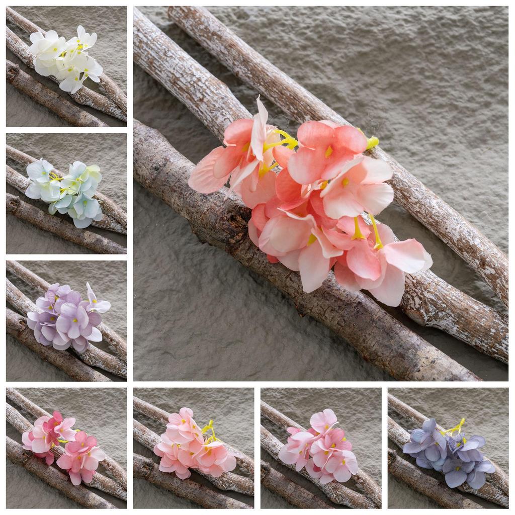 Artificial Hydrangea Flower Heads for Home & Wedding Decoration