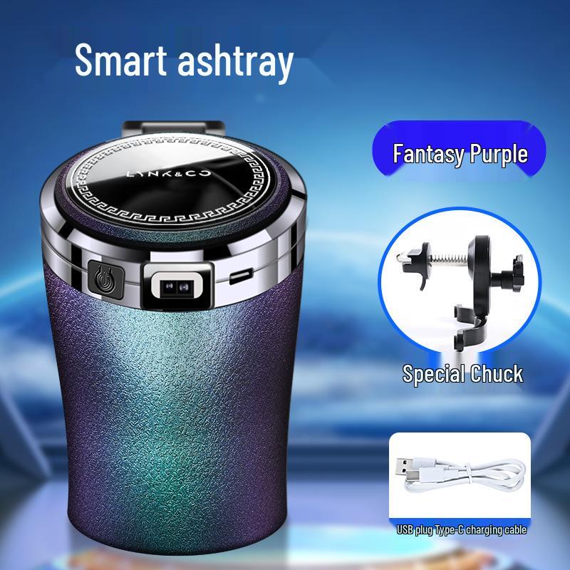 Lynk & Co Smart Car Ashtray Ceramic Liner: Multi-functional Accessories for Models 01-06, 09