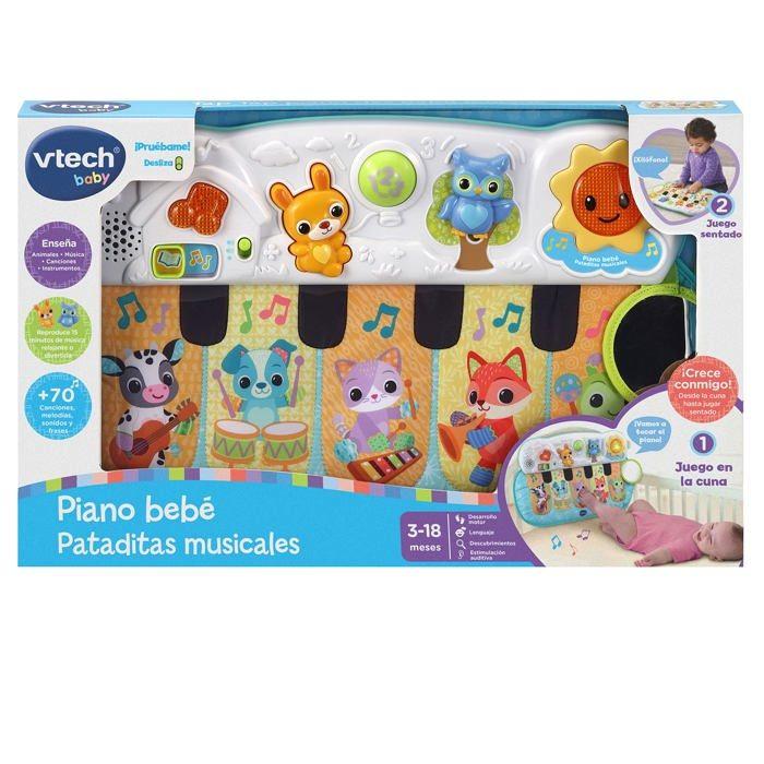 Baby-Klavier - Vtech - 80-158167 - Mehrfarbig - 70 Lieder - 2 Spielmodi