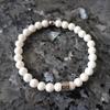 6mm Stone Natural Stone Germanium Health Bracelet