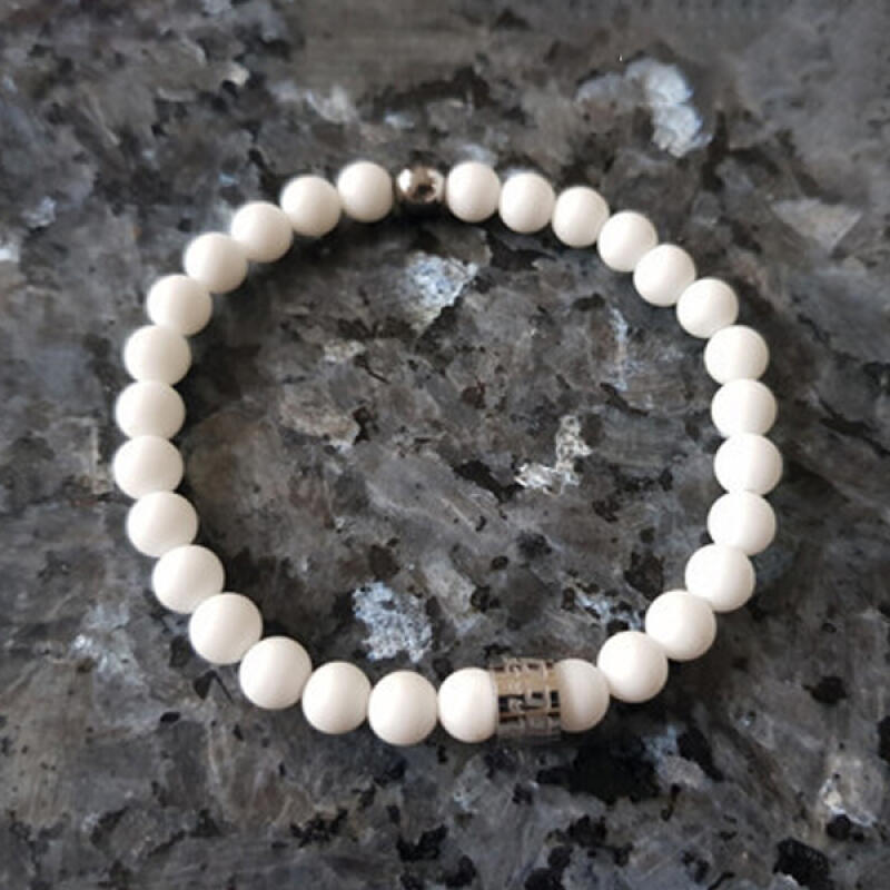 6mm Stone Natural Stone Germanium Health Bracelet