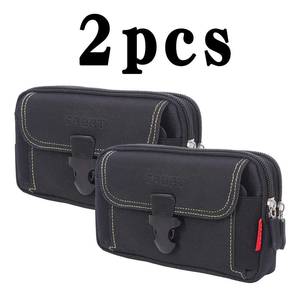 Man Belt Pouch Mobile Phone Bag for Men Phone Holster Bag Molle Waist Bag Pack Small Tactical Duty Belt Backpack Card Holder