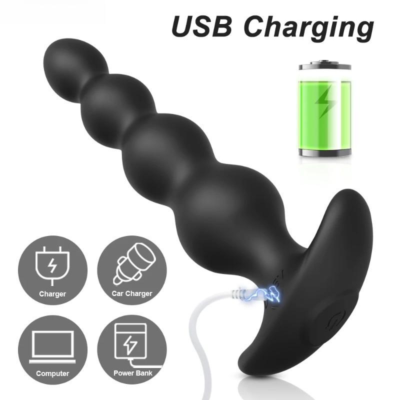Bluetooth APP-Controlled Prostate Massager for MenWireless Anal Vibrator&Butt Plug, Dual-Stimulating Adult Sex Toy for Men&Women