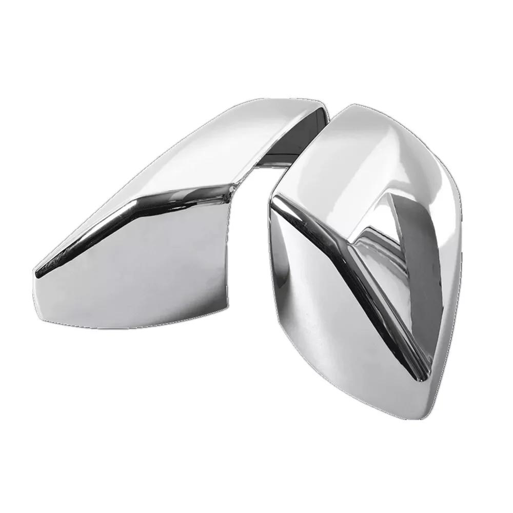 For Cadillac CT4 ATS 2013-2025 Car Sticker Carbon Rearview Side Mirror Cover Wing Cap Exterior Door Rear View Case Trim Auto ABS