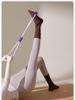 Vijf-Teen Antislip Over-de-Knie Pilates & Yoga Sokken voor Dames - Herfst/Winter Fitness Stijl