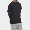 adidas Felpa Girocollo Camo Originals Uomo Top Nero FM3357