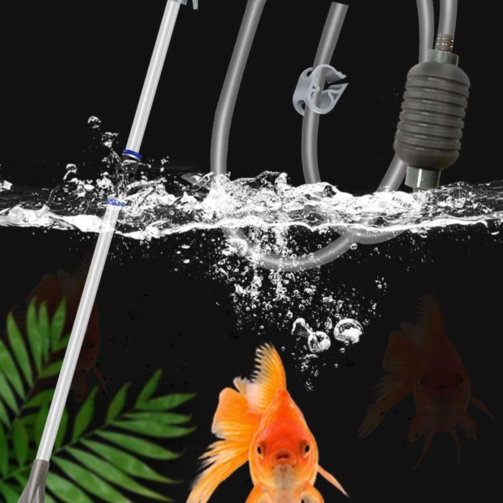 1Pcs Filter Nozzle Fish Tank Siphon Vacuum  for Aquarium Water Change Maintenance