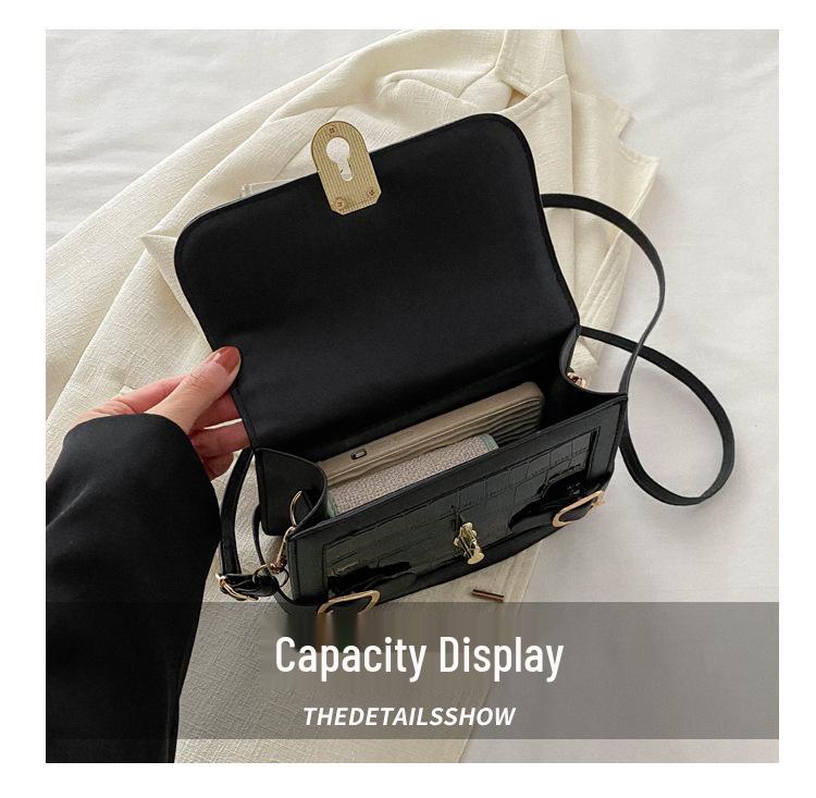 Spring 2024 Korean Style Stone Pattern Handbag - Trendy Women's Shoulder Bag