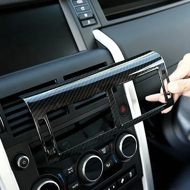 For Land Rover Discovery Sport 2015- ABS Car Center Console Air Conditioning Outlet Vent Cover Trim Interior Car Accessories