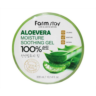 Séjour à la ferme (une) Gel hydratant apaisant à l'aloe vera 300 ml