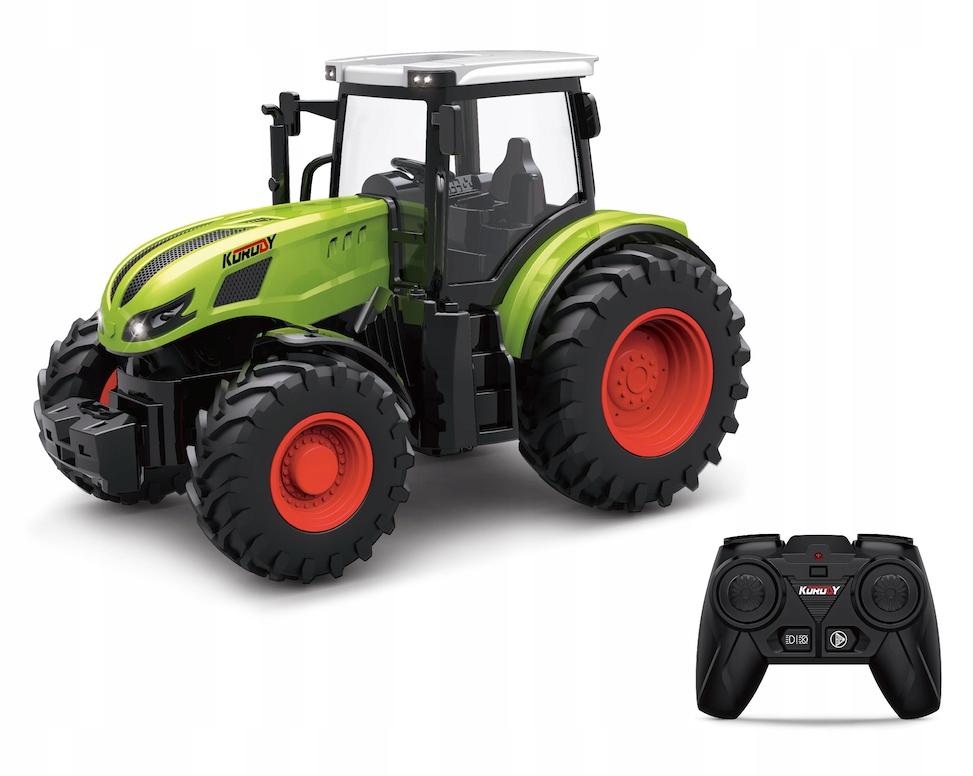 Grüner Traktor Fernbedienung Gummiräder Rc Spielzeug