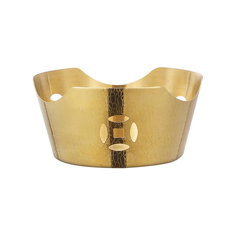 Customizable Hammered Alcohol Stove for Commercial Restaurants
