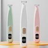 Pet Hair Trimmer Low Noise USB Rechargeable Waterproof Pet Hair Shaver with LED Light for Dogs and Cats