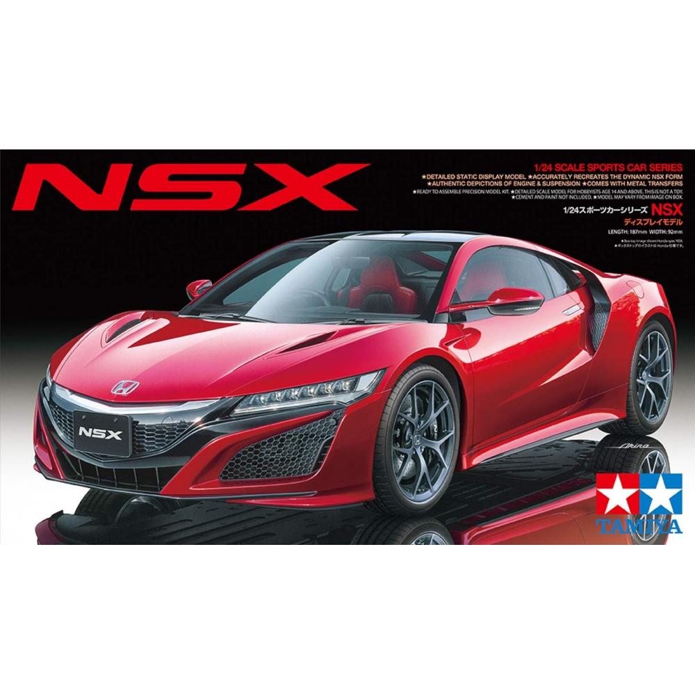 Tamiya 124 Sports Car Series No.344 Honda NSX Plastic Model 24344