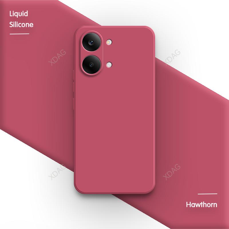 Lens Protection Back Cover for Xiaomi Redmi Turbo 5 Max Turbo5 5Max 5G Shell Soft Square Liquid Silicone Gel Original Phone Case