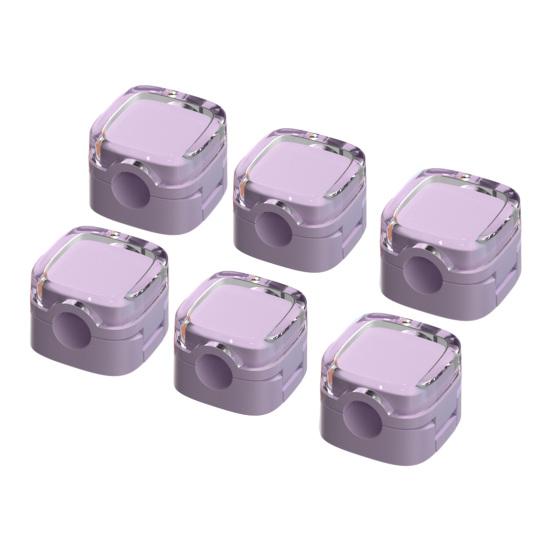 3/6Pcs Magnetic Cord Holder Adhesive Home Office Nightstand Desk Cable Organizer Wire Management Clip Phone Charging Cord Keeper