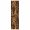 Wardrobe with Drawers Smoked Oak 50 x 50 x 200 cm