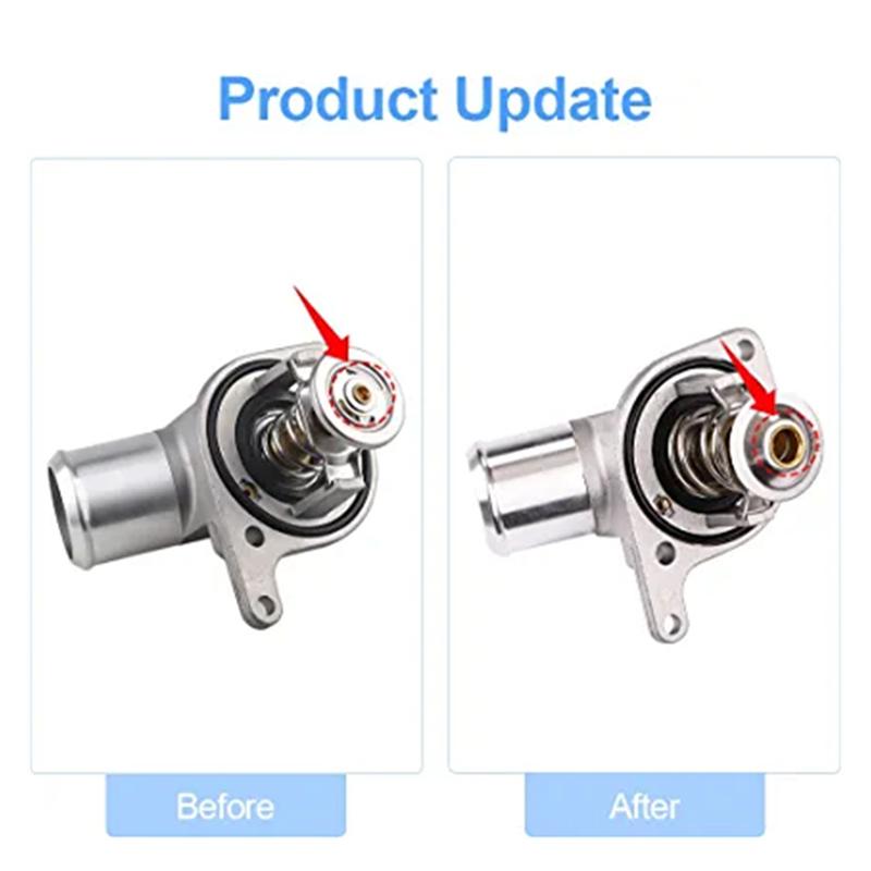 Engine Coolant Thermostat Assembly 12600172 For Chevrolet Silverado GMC Sierra 1500 2500