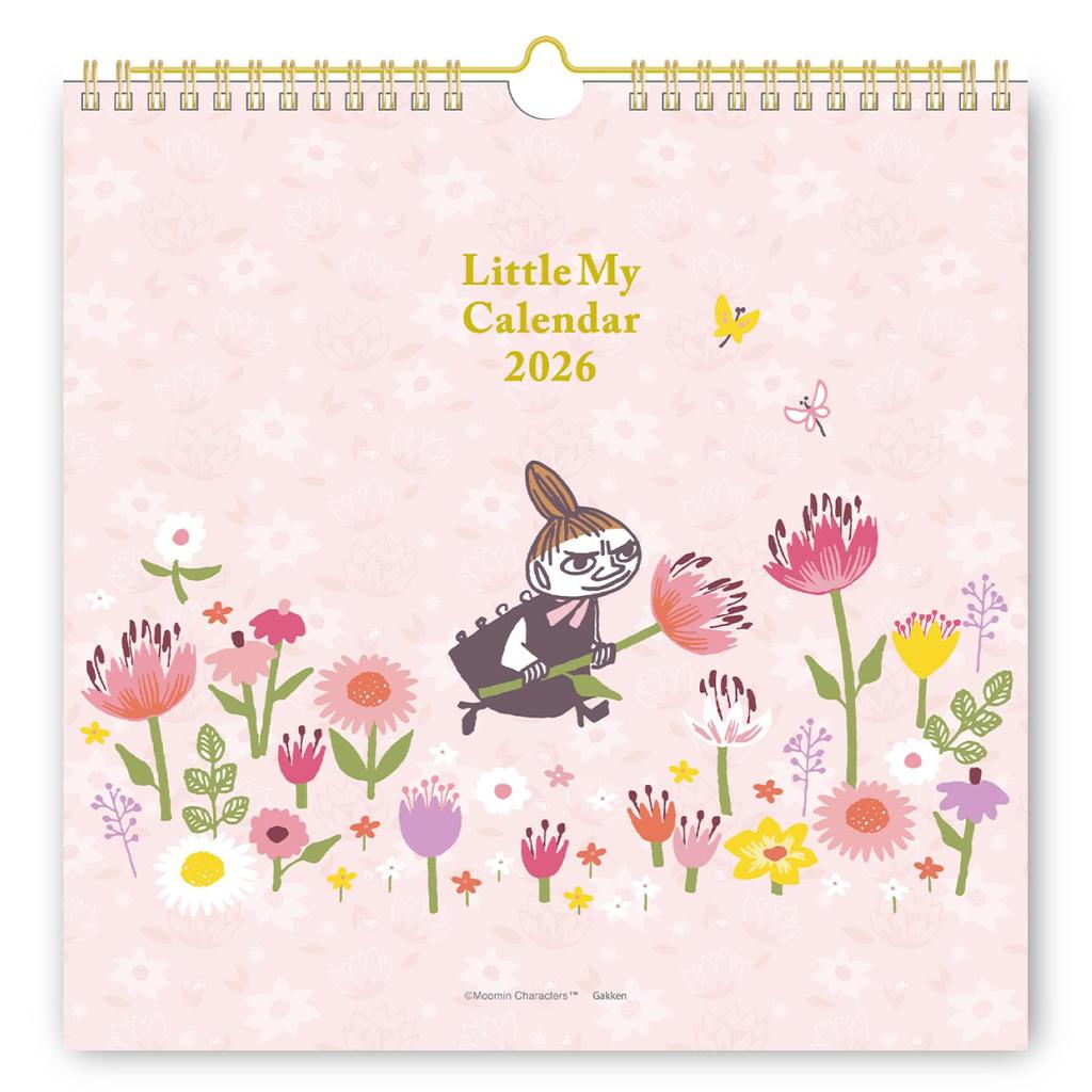 Gakken Stafle 2026 Moomin Wall Little Starts In January 2026 Calendar, My, AM14004,